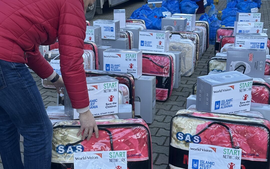 Mbështetje për familjet e prekura nga përmbytjet në Durrës